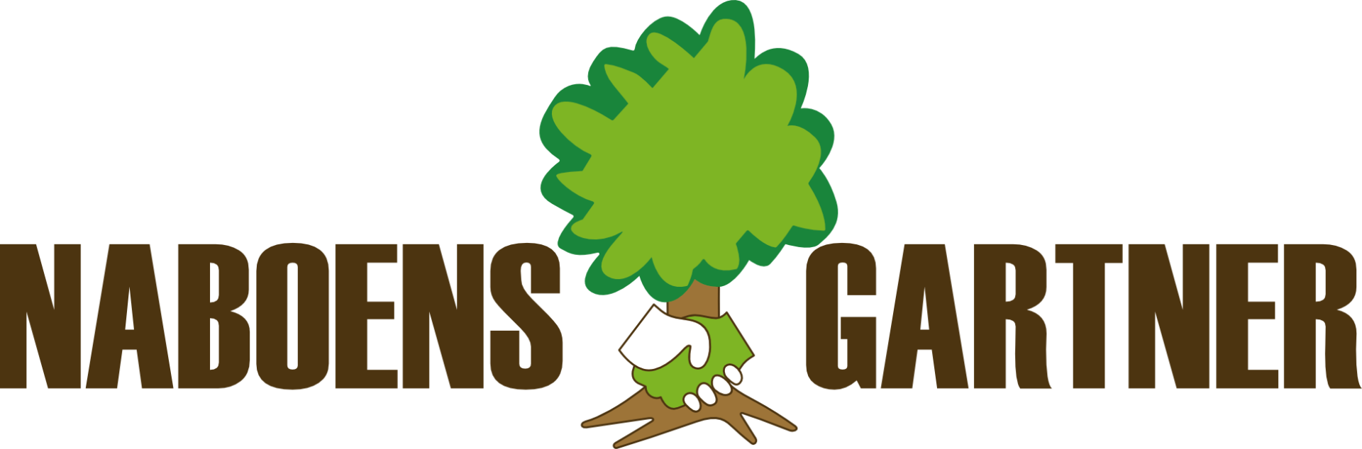 Naboens Gartner logo outlinet original